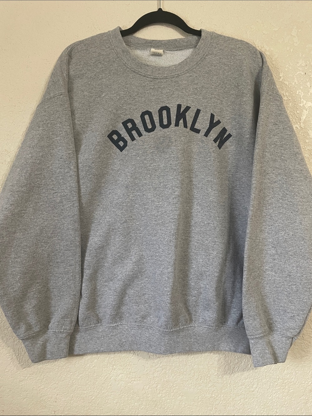 Brooklyn Grey Crewneck Sweatshirt - Unbranded